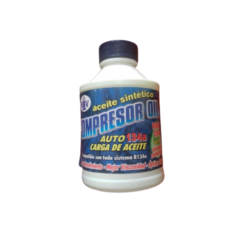 Aceite Refrigerante sintético R-134a Compresor Oil C/uv Pag-150