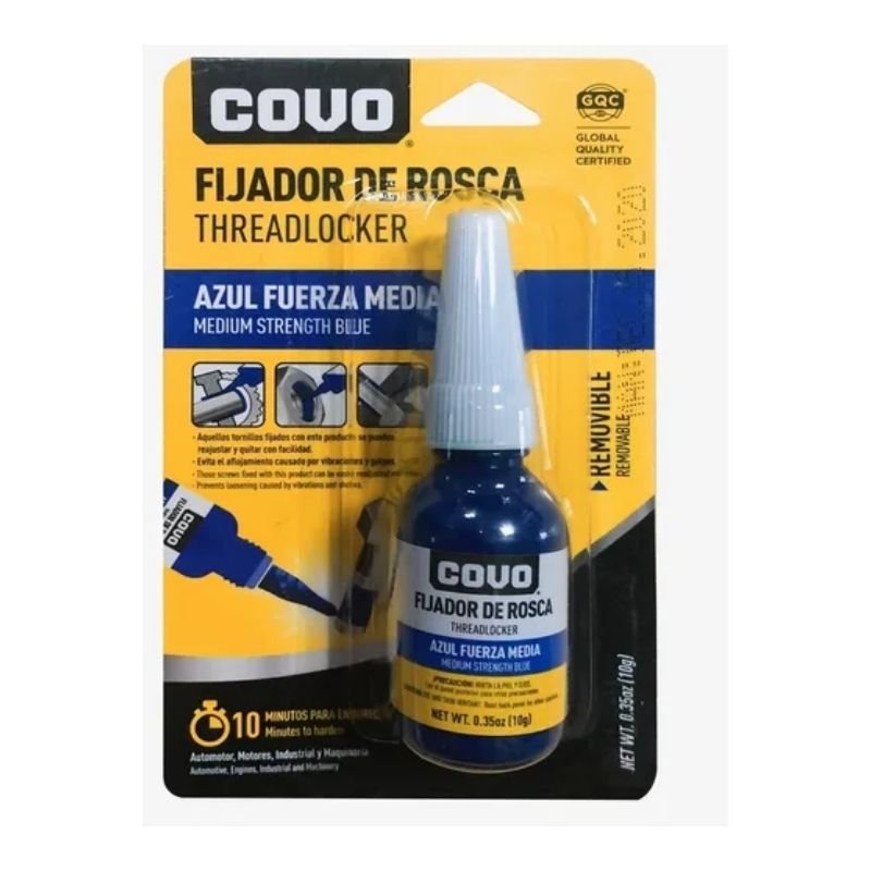 Fijador de Rosca azul 10 g Covo