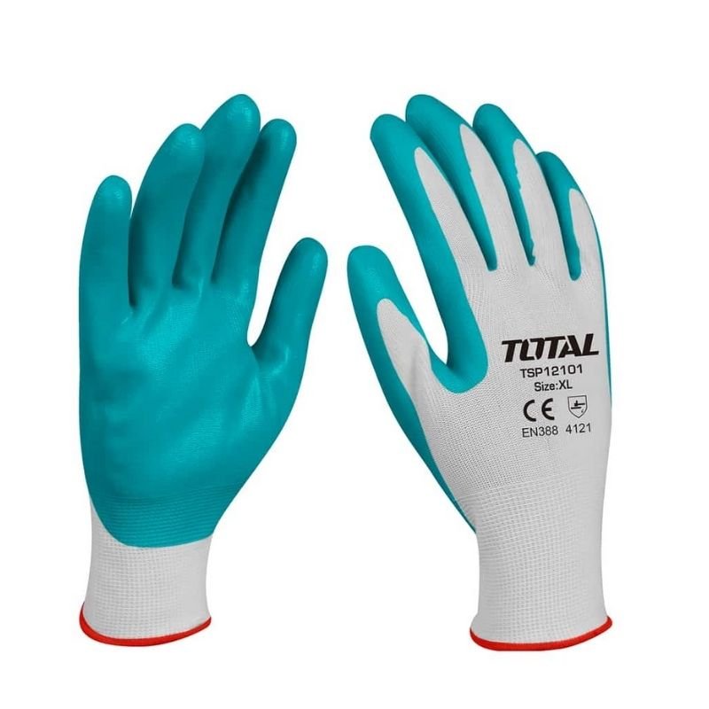 Guantes de Nitrilo XL marca Total