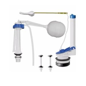 Herraje para WC con manilla metálica Valctech