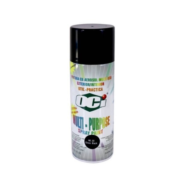 Pintura en spray negro mate alta temp.300ml