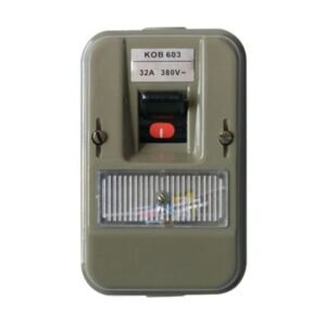 interruptor 602 sup. t/ticino 32amp 380v kob