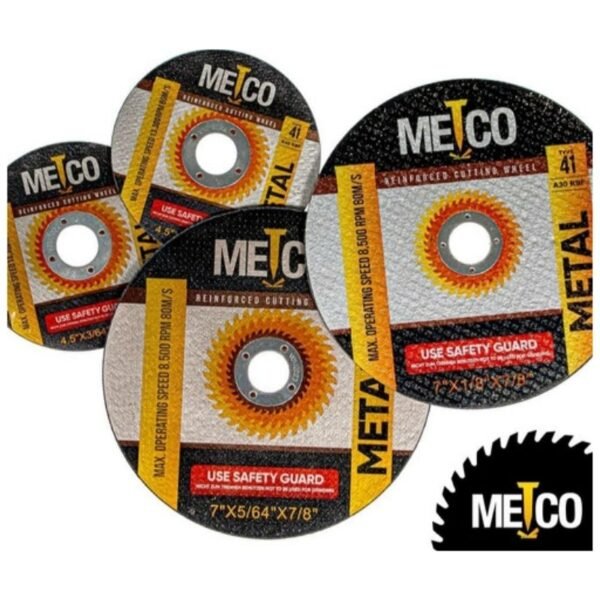 Disco para esmerilar 7x1/4x7/8 Metco
