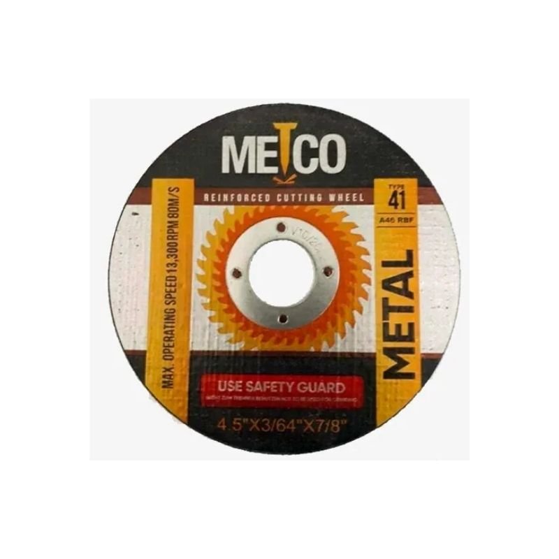 Disco U.F 4 1/2x3/64x7/8 Plano Metco