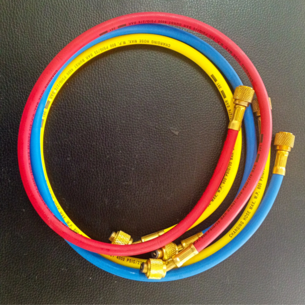 Juego Manometro Uniweld Completo R12/R22/R134a Qal3sm-1 (Psi-Kg/Cm2-Farenheit) - Imagen 5
