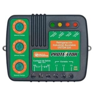Supervisor trifásico ajustable 220V marca Protektor (USTDA-220)