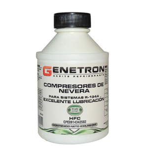 ACEITE HFC PARA
COMPRESORES DE NEVERA R-134A MARCA GENETRON