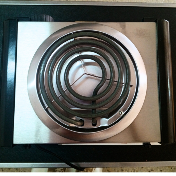 COCINA ELÉCTRICA DE UNA HORNILLA MARCA PREMIUM AMBIENTI PEB135 - Imagen 3