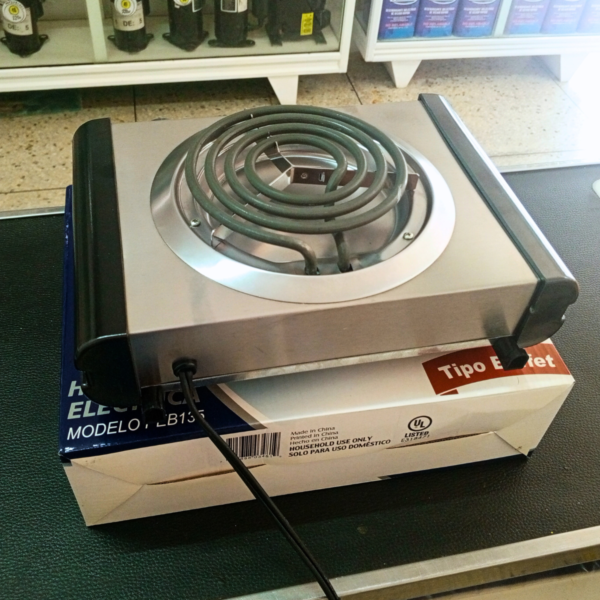 COCINA ELÉCTRICA DE UNA HORNILLA MARCA PREMIUM AMBIENTI PEB135 - Imagen 5