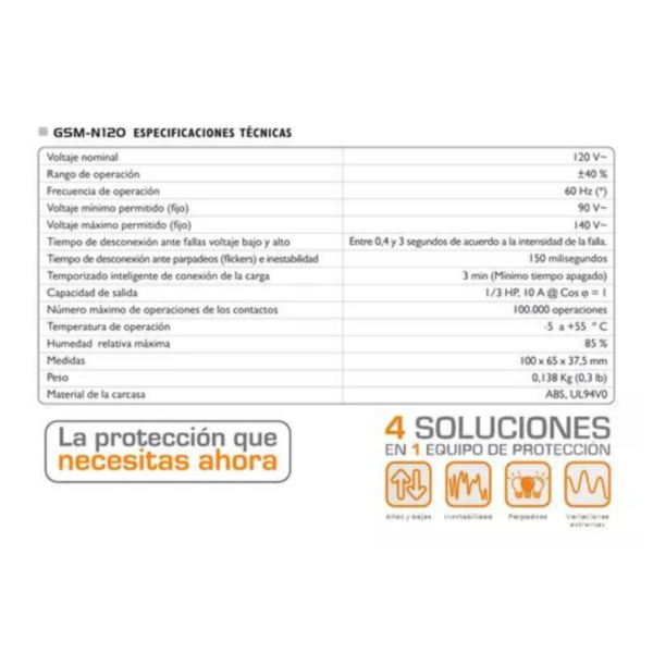 Protector para neveras y refrigeradores marca Exceline (GSM-N) - Imagen 3