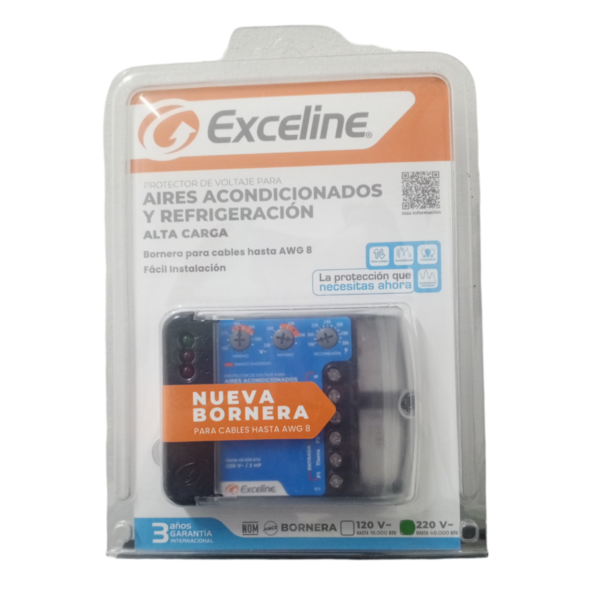 Protector para aires acondicionados 220V marca exceline (GSM-RB) - Imagen 2