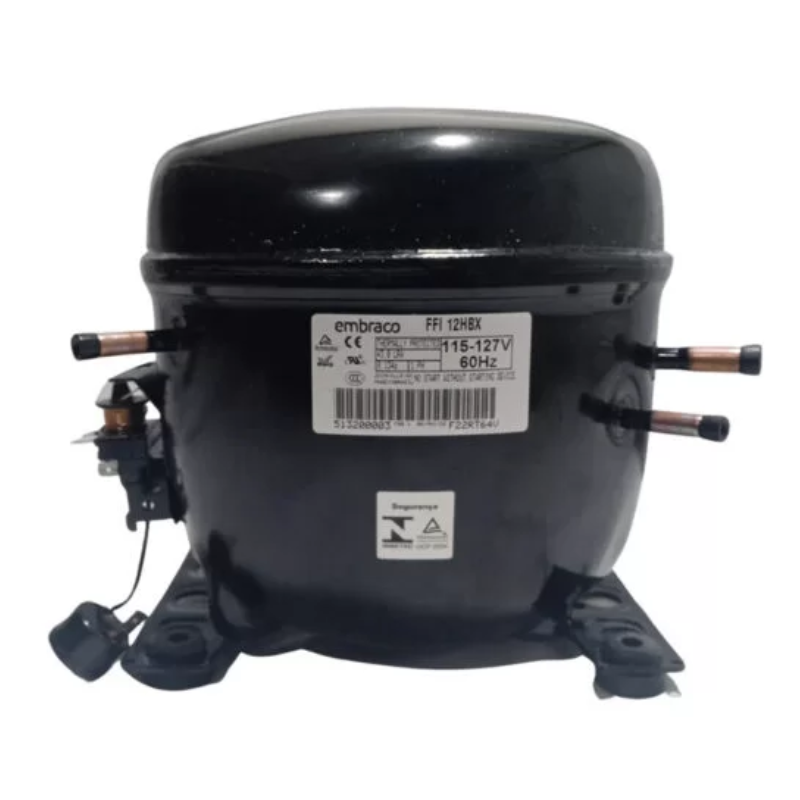 COMPRESOR EMBRACO BRASILEÑO 1/3+ HP MODELO FFI12HBX