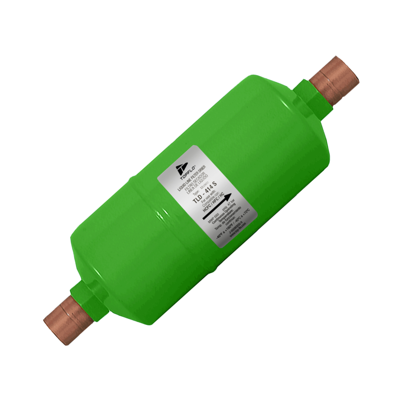 FILTRO SECADOR SOLDABLE TLD-414S CONEXION 1/2 10 TON MARCA TOPFLO