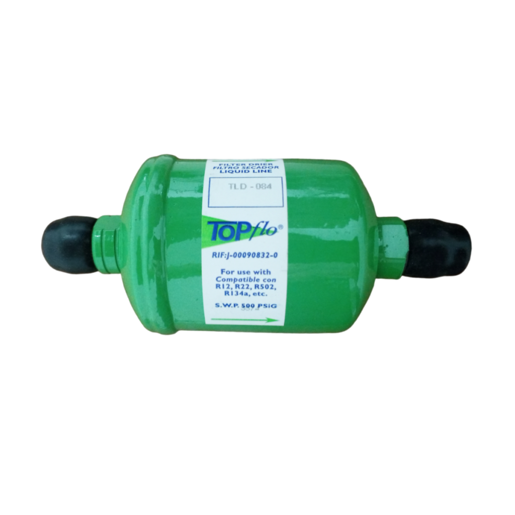 FILTRO SECADOR TLD-084 CONEXION ROSCABLE 1/2" 3.5 TON MARCA TOPFLO
