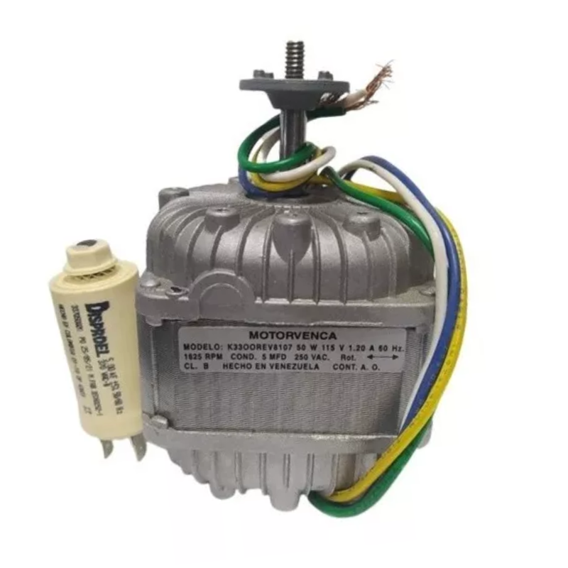 MOTOR VENTILADOR 50W 115V MARCA MOTORVENCA