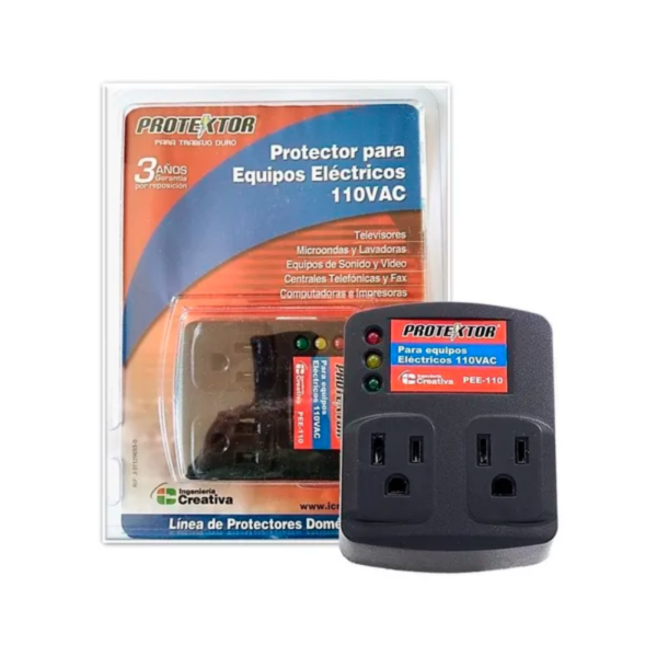 PROTECTOR PARA EQUIPOS ELÉCTRICOS 110 V PROTECTOR PEE-110