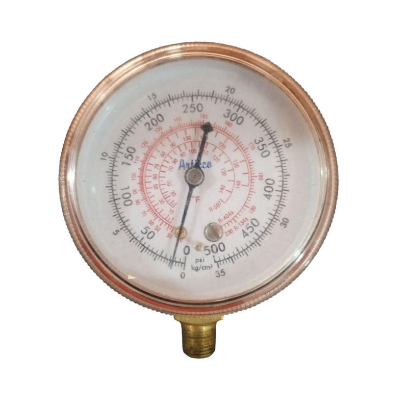 RELOJ PARA MANÓMETRO ALTA PRESIÓN R-507 R-404A R-134A ARTICCO