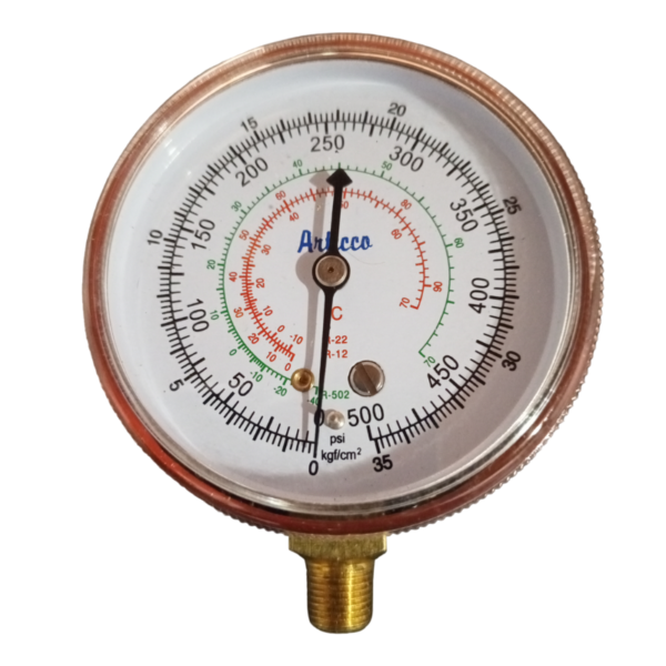 RELOJ PARA MANÓMETRO ALTA PRESIÓN R-22 R-12 R-502 ARTICCO