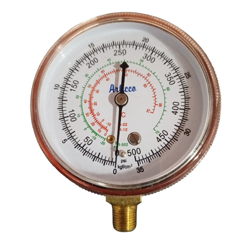 RELOJ PARA MANÓMETRO ALTA PRESIÓN R-22 R-12 R-502 ARTICCO