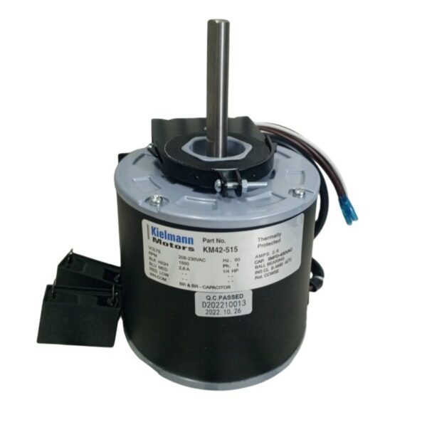 MOTOR VENTILADOR DE 1/4 HP CON BASE KM42-515 MARCA KIELMAN - Imagen 3