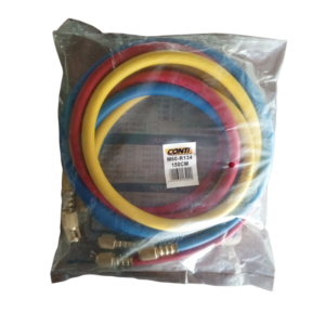 JUEGO DE MANGUERAS DE
MANÓMETRO R-134 DE 60 CMC
