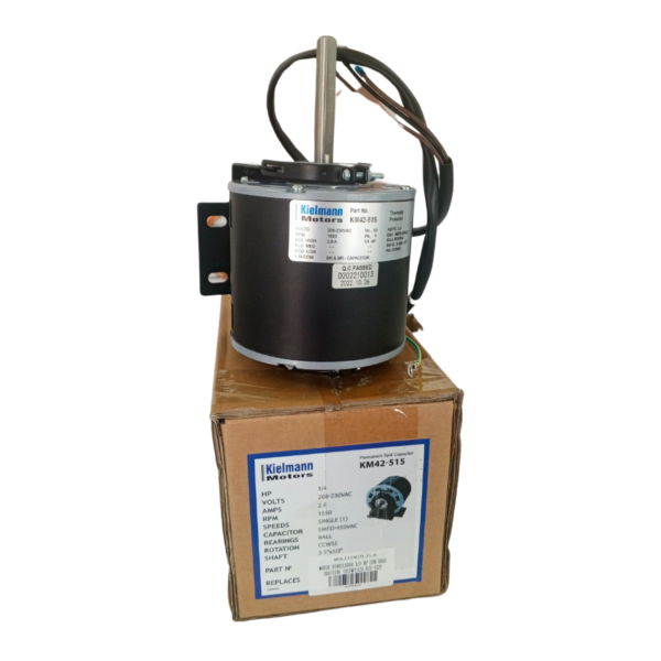 MOTOR VENTILADOR DE 1/4 HP CON BASE KM42-515 MARCA KIELMAN - Imagen 4