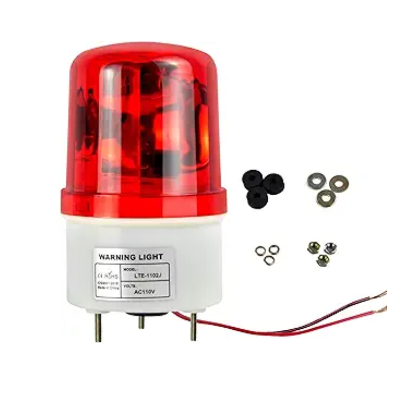 BALIZA GIRATORIA LUZ DE EMERGENCIA ROJA 110V