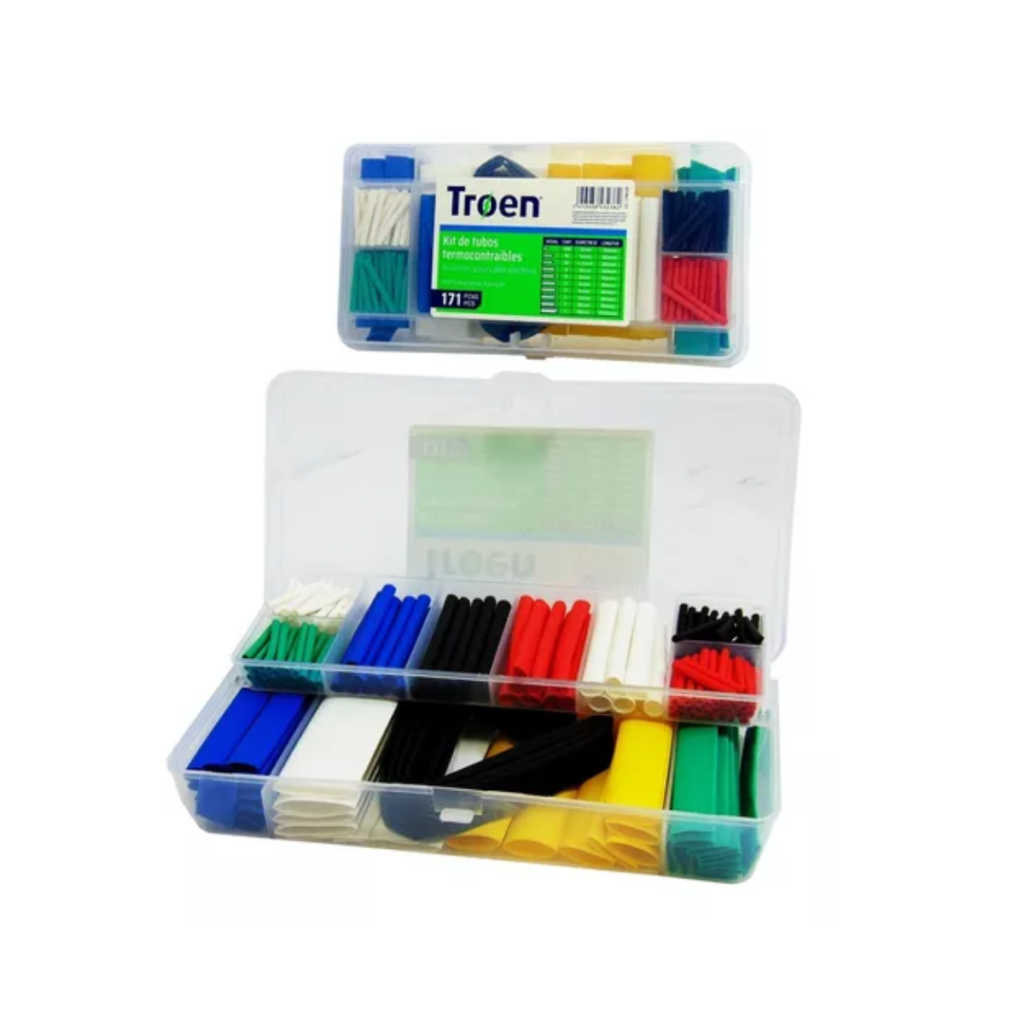 KIT DE FUNDAS TERMOENCOGIBLE (171PCS) MARCA: TROEN