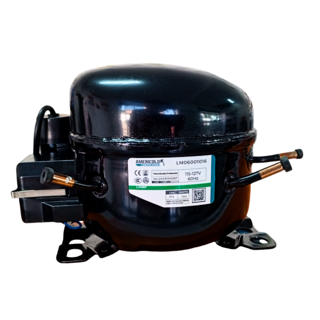 COMPRESOR AMERICOLD BAJA R134A 1/6 150 WATTS 511 BTU 115V