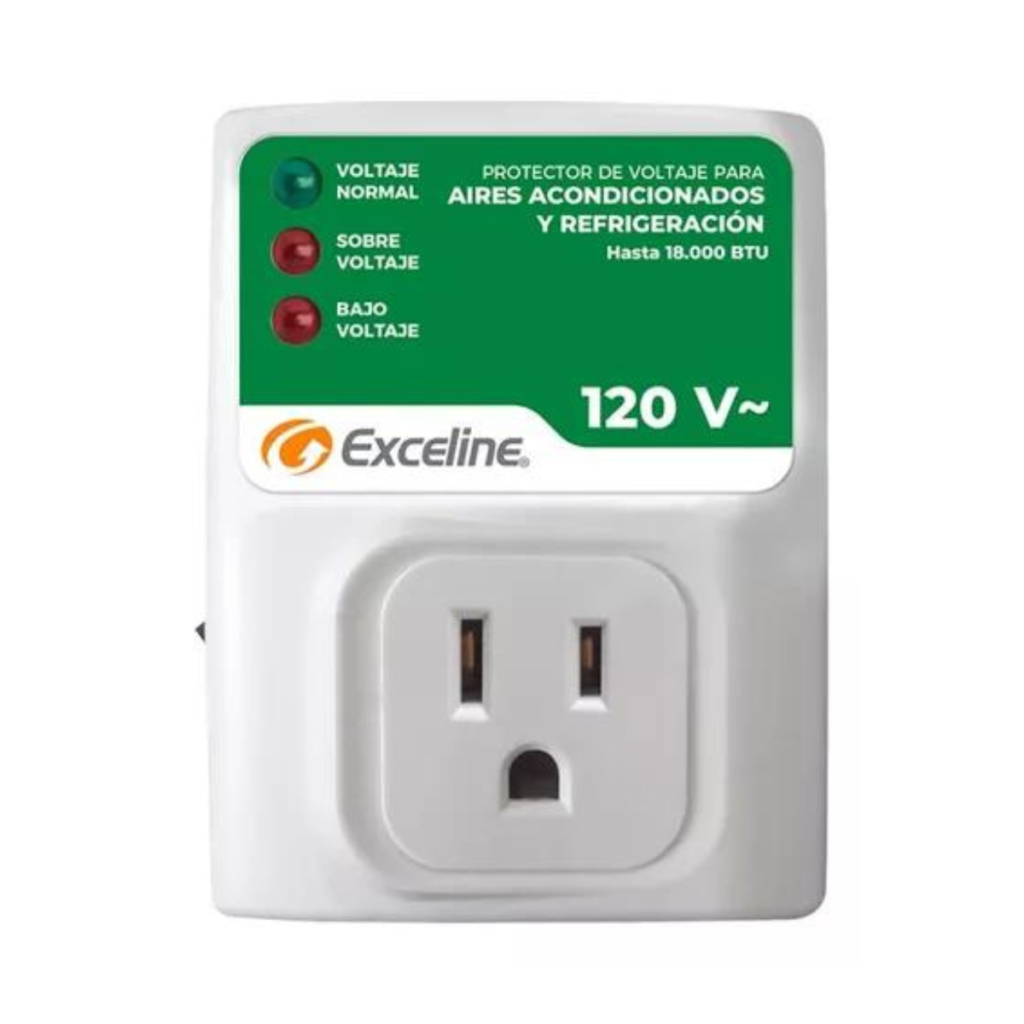 Protector Para Aires Acondicionados Hasta 18.000 BTU 120V Exceline GSM-RE120A/3