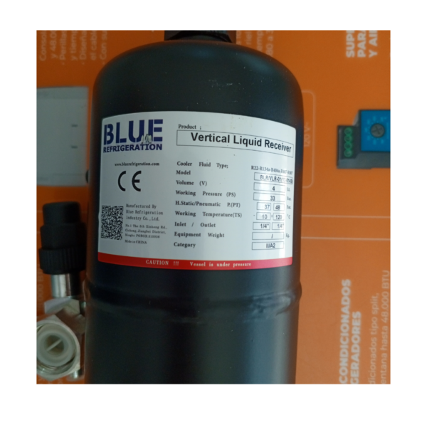 RECIBIDOR DE LIQUIDO 1/4 ODS VLRD-01 1 LT - Imagen 4