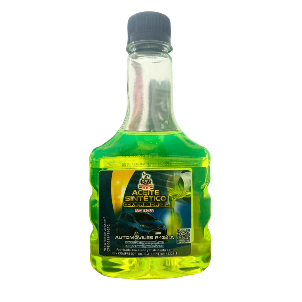 ACEITE AUTOMOTRIZ PAG150 8 ONZAS UV MARCA RBV
