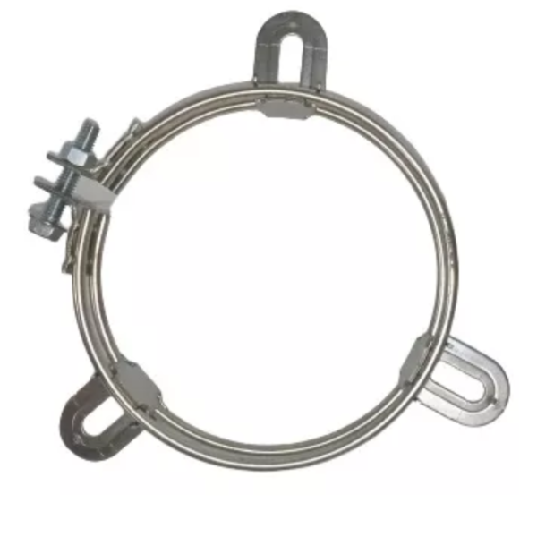 BASE FAJA ABRAZADERA PARA MOTOR VENTILADOR PATAS CORTAS - Imagen 2