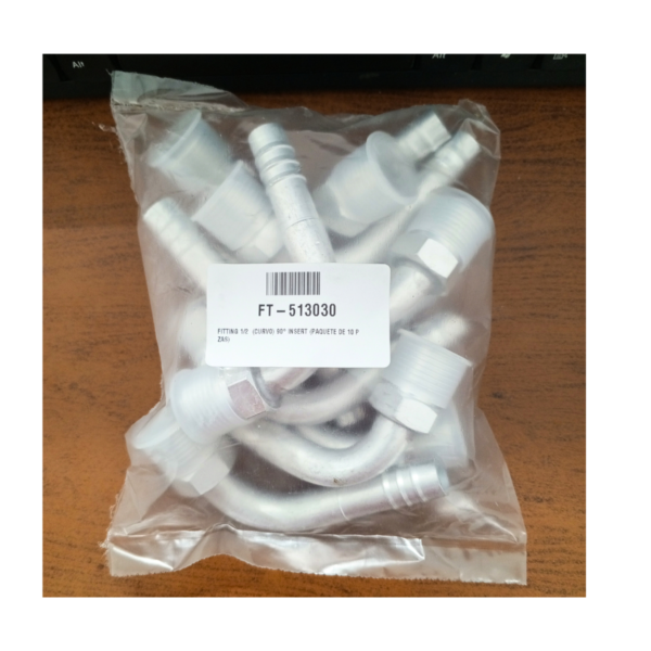 FITTING 1/2 (CURVO) 90 deg INSERT FT-513030 - Imagen 2