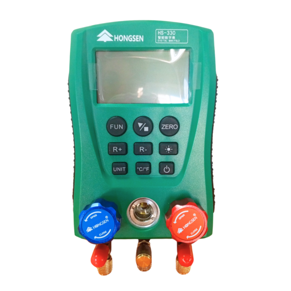 MANÓMETRO DIGITAL HS-330 , DOBLE CANAL, CÁLCULO INTELIGENTE, MEDIDOR DE PRESIÓN