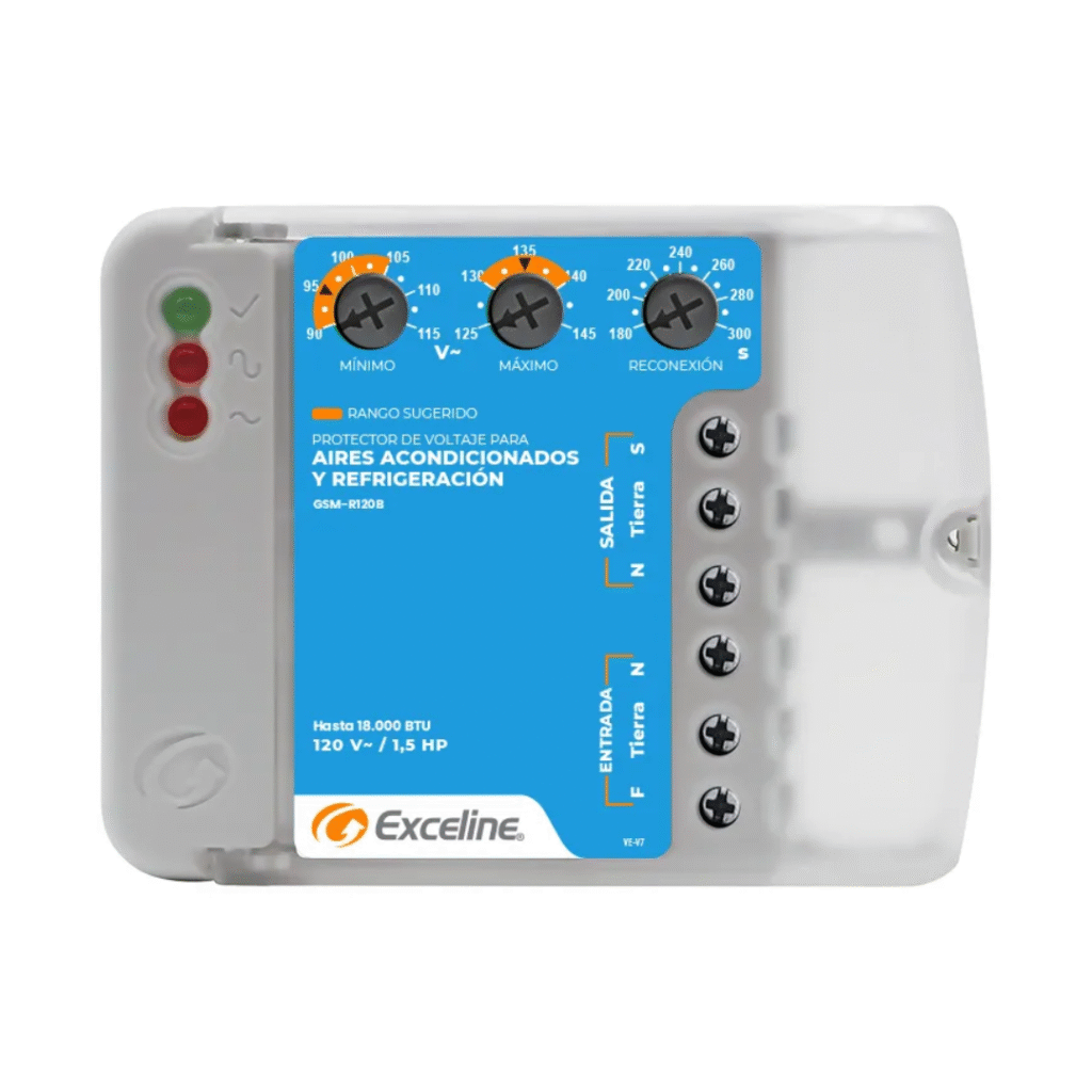 PROTECTOR PARA AIRES ACONDICIONADOS Y REFRIGERACION 110V