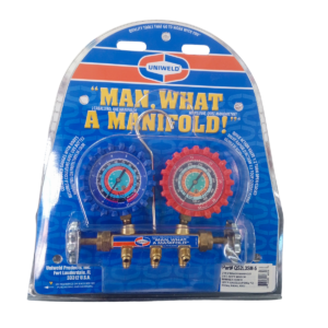 MANOMETRO UNIWELD ORIGINAL QS2L3M-5 PARA GAS R-134-R404A-R507