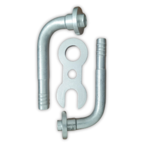 FT-513098 FITTING MUFFLER FX15/ FS10 90°