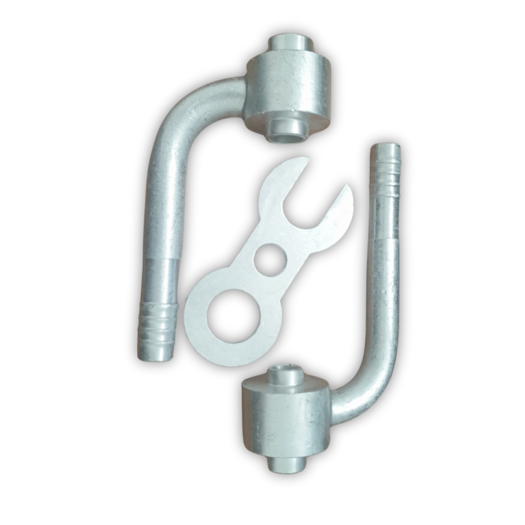 FT-513101 FITTING MUFFLER FX15/FS10 90°