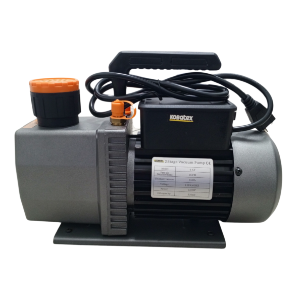 BOMBA DE VACIO CONTI 4 CFM DE 1/3HP 2 ETAPA 110V-60HZ
