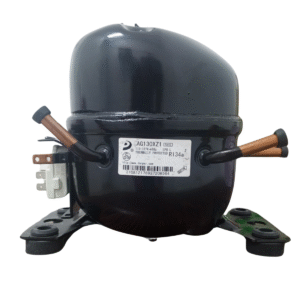 COMPRESOR DOMESTICO 1/6HP 444BTU/H R-134A 110V 3 TUBOS LBP MARCA DONPER AG130XZ1
