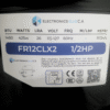 COMPRESOR NEVERA 1/2HP R134A, 110V/60HZ, L/MBP 425W 1450BTU FR12CLX2, MARCA FREEZE ELECTRONICS PLUS. CON ALTO RENDIMIENTO - Imagen 2