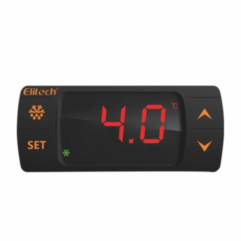 CONTROLADOR DIGITAL TEMPERATURA 1 SONDA P/CONSERVACION 110V/220V EK-610 ELITECH
