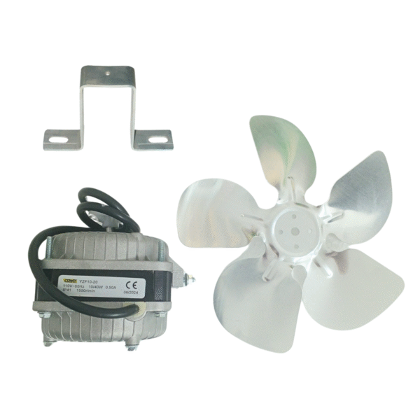 MOTOR VENTILADOR CONS ASPA Y BASE  DE 10W 110V MARCA CONTI - Imagen 2