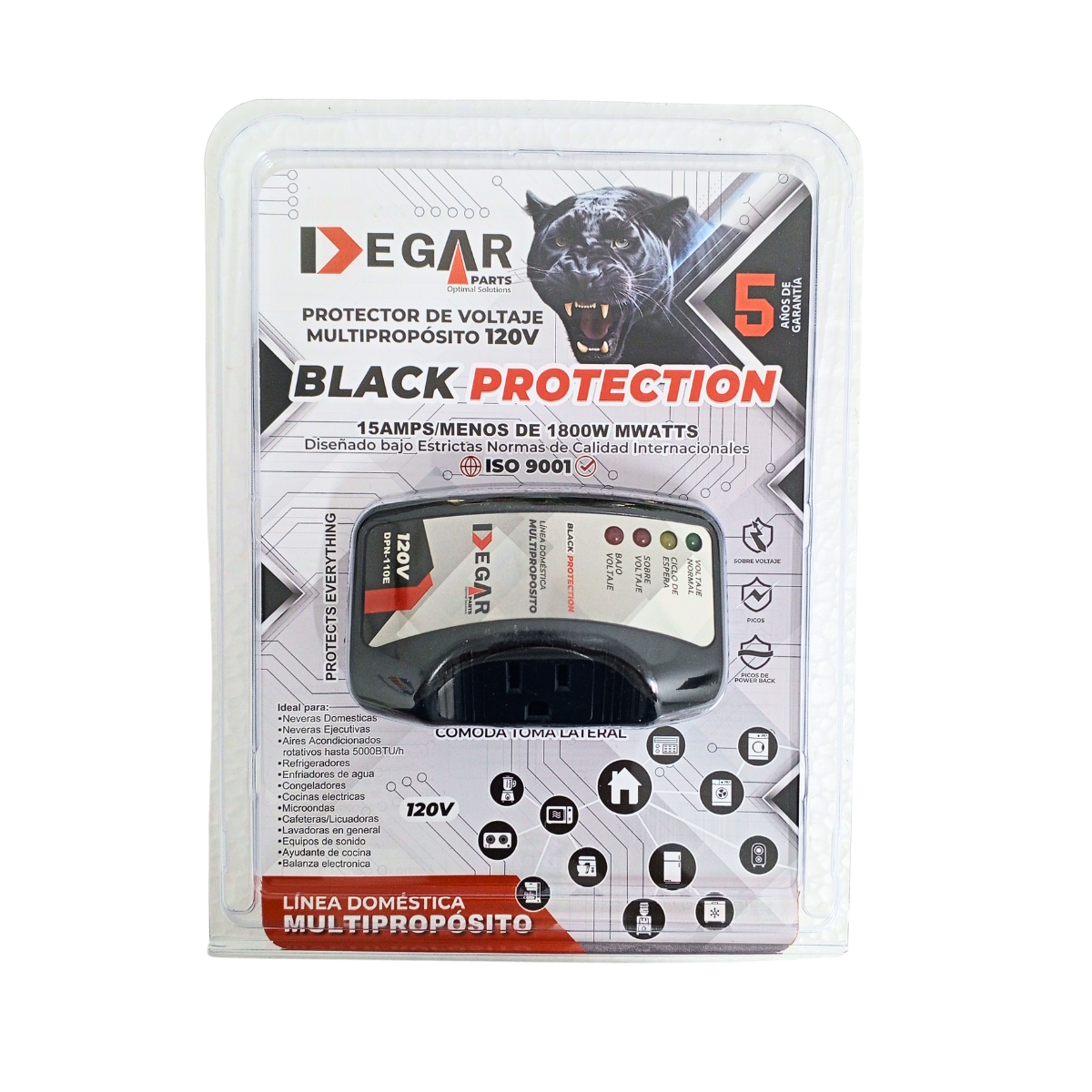 PROTECTOR NEVERA 110V DPN-110E DEGAR - Imagen 2