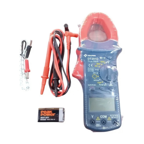 VOLTIAMPERIMETRO, CAPACIMETRO, TESTER, OVERLOAD PROTECCIÓN DT201D - Imagen 2