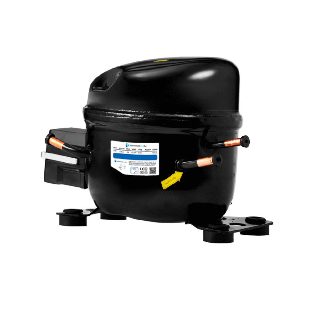 FR16CLX2 COMPRESOR NEVERA 1/6HP R134A, 110V/60HZ LIMBP 150W 511BTU FR13CLX2, MARCA FREEZE ELECTRONICS PLUS CON ALTO RENDIMIENTO