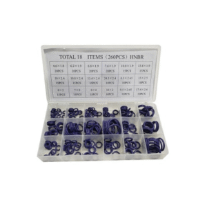 KIT CAJA DE ORING 140PCS (COLOR MORADO)