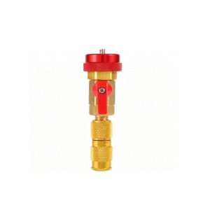 VALVULA SACA GUSANILLO PARA A/A AUTOMOTRIZ ALTA PRESION R-134a CON CONECTORES 1/4" X 1/4" MARCA FREEZE SK-RF14P034N1H